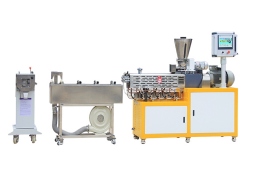 填充母粒回收料混合双螺杆水拉条造粒 点击查看详细说明